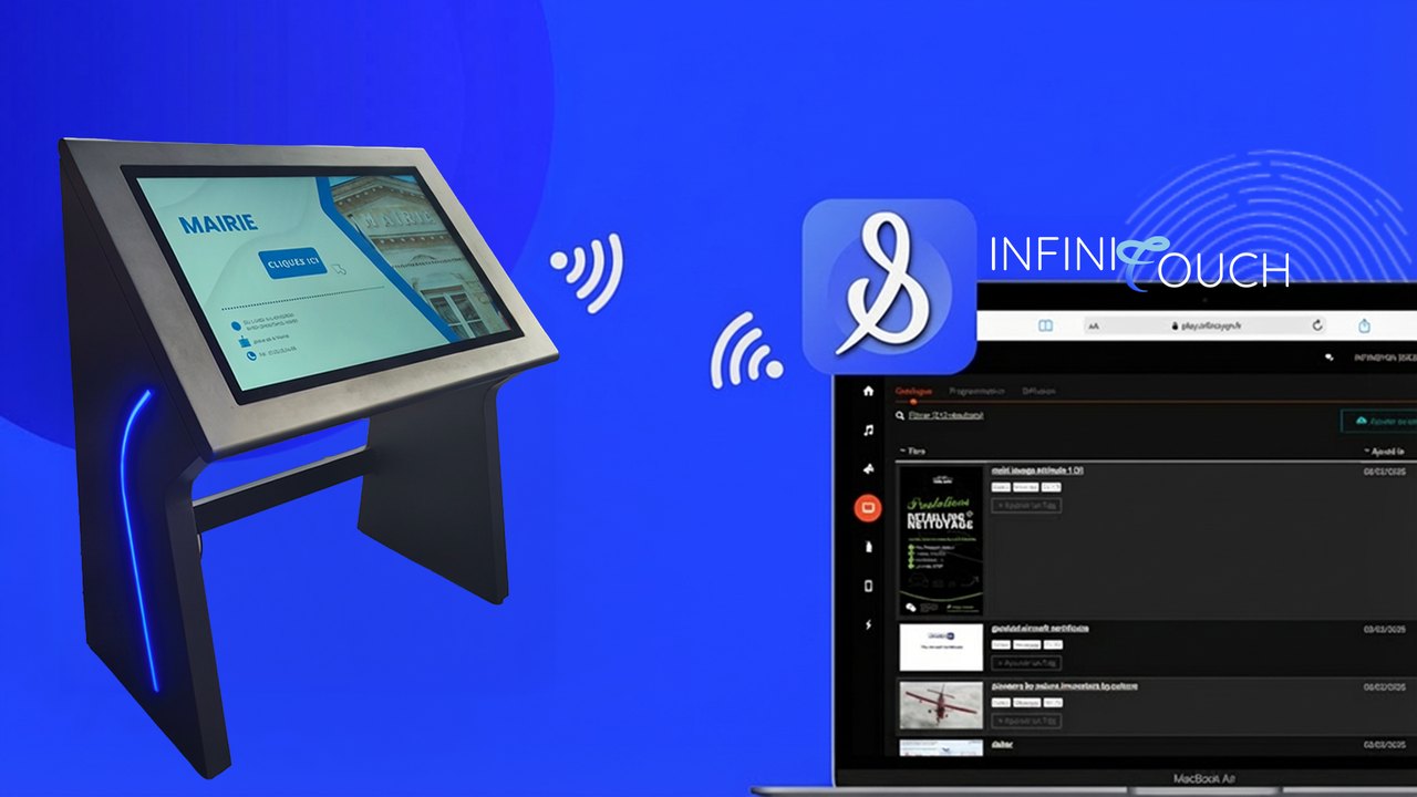 InfiniTouch · rendre les contenus consultables