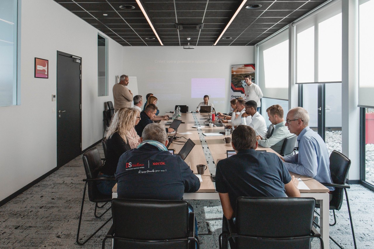 Réunion de travail chez DS Wallonie