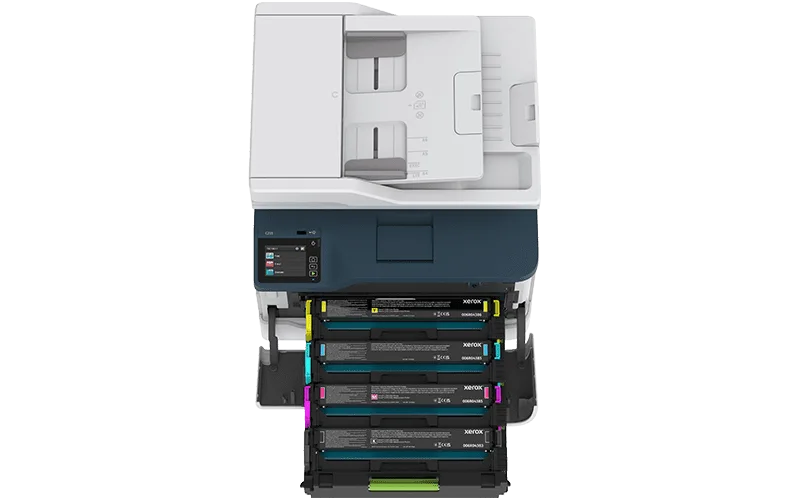 Imprimante multifonction Xerox® C235 vue de dessus