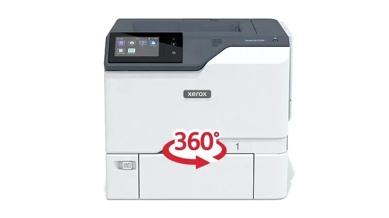 Démo virtuelle 360° de l'imprimante Xerox® VersaLink® C620