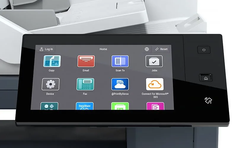 Interface d'affichage d'imprimante couleur multifonctions Xerox® VersaLink® C625