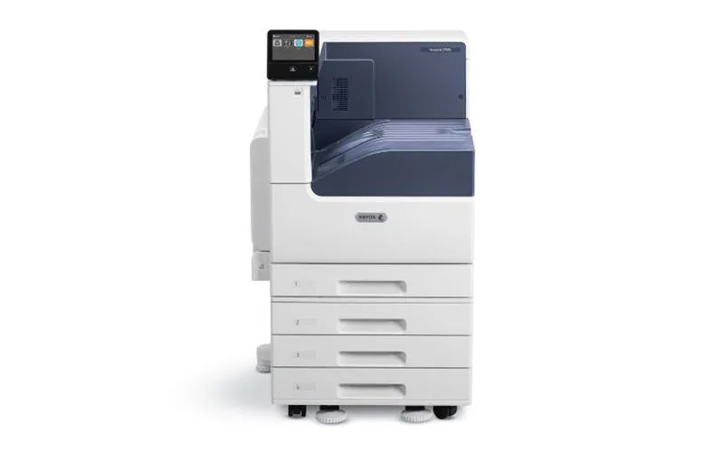 Vue de face de l'imprimante couleur Xerox® VersaLink® C7000
