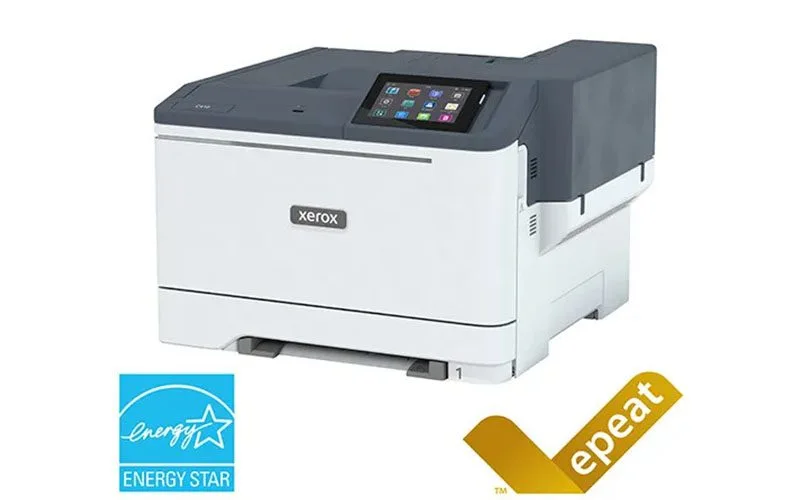 Vue de gauche de l'imprimante couleur Xerox® C410